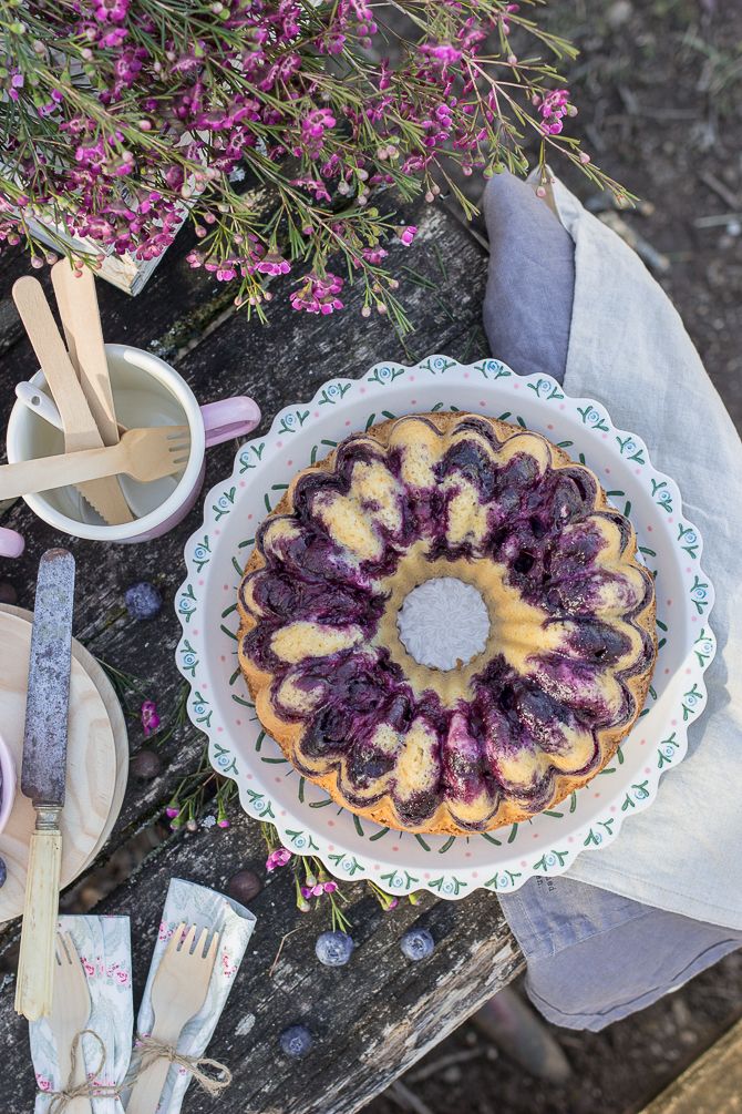 Bundt arándanos