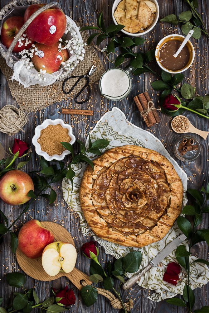 Galette manzana