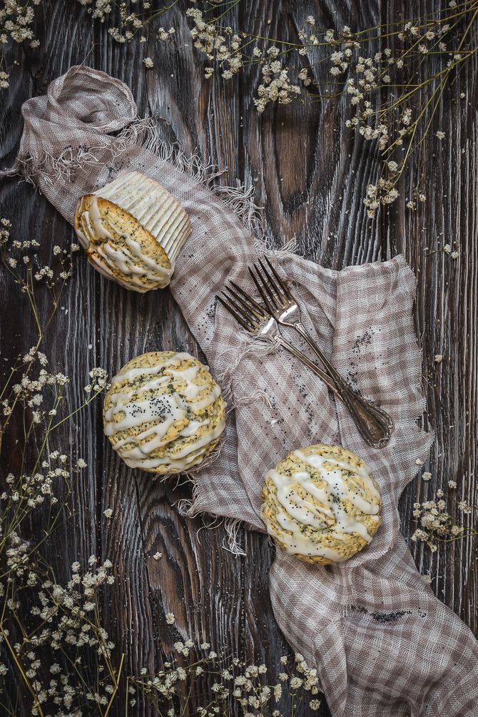 Muffins limon y amapola