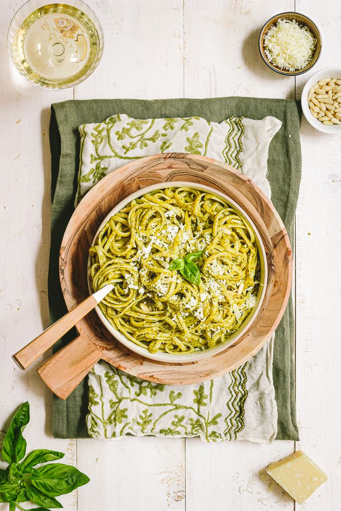 Pasta al pesto