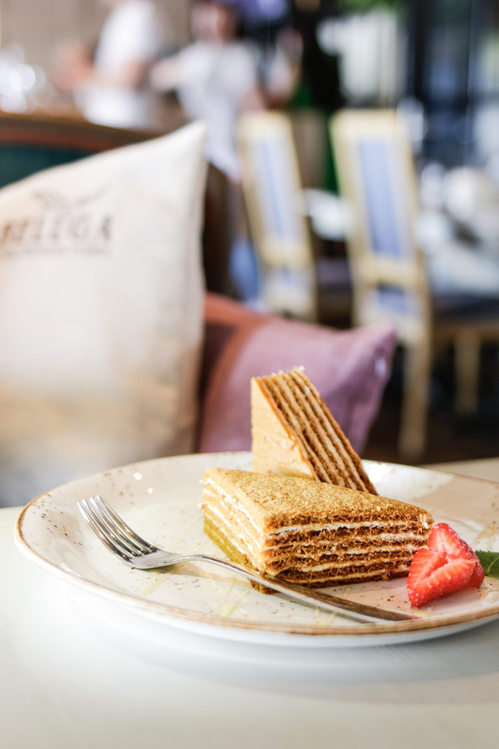 Tarta rusa miel